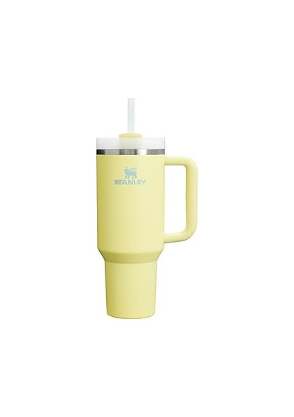 Stanley Quencher Pipetli Termos Bardak, Sarı (Pomelo), 0.89 Litre