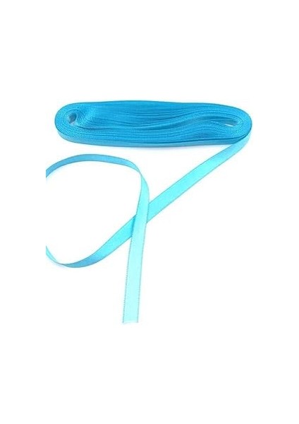 Benim Marifetlerim - Turkuaz Saten Kurdele 1 cm 10 Metre