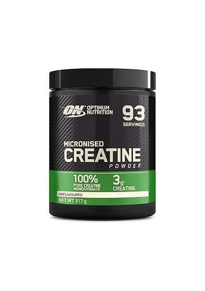 On Optimum Nutrition Kreatin Aromasız 317G 93 Servis