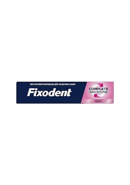 Fixodent Complete Tatsız Diş Protezi Yapıştırıcı Krem 47 G