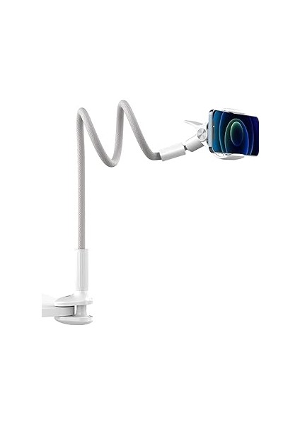 Bix Saiji Ivy-95 Akrobat Esnek Telefon Tutucu, Esnek Deri Sarmalı Kol Cep Telefonu Montaj Standı, 3