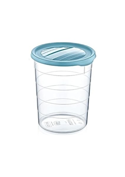 5dm-Yuvarlak Uzun Saklama Kabı 0,7 Lt