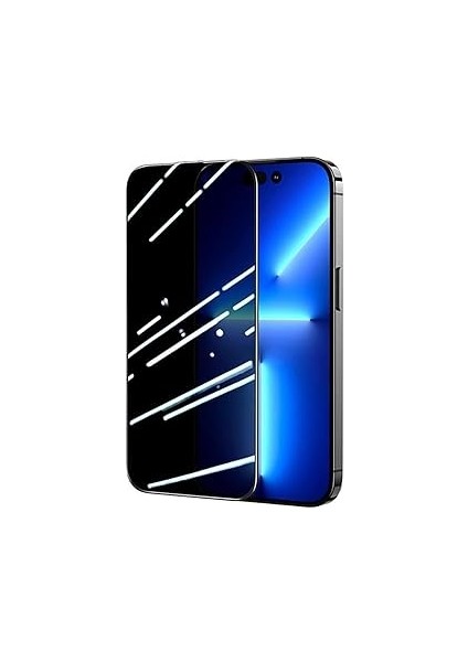 Joyroom ile Uyumlu Hd Full Kaplayan Hayalet Ekran Koruyucu Cam (Iphone 14 Max)