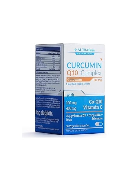 Nutrafarm Curcumin Q10 Complex Vitamin
