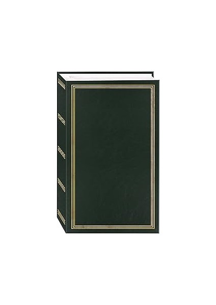 Pioneer Photo Albums (Huntergreen) - 3-Ring 504 Pockets Hold 4x6 S, Hunter Green