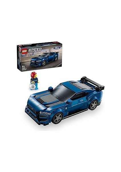 Speed Champions Ford Mustang Dark Horse Spor Araba 76920-9 Yaş ve Üzeri Çocuklar Için Koleksiy