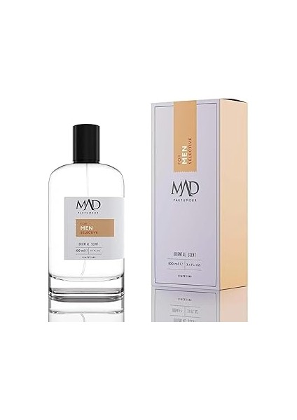 Mad C108 Selective Eau De Parfum (Edp) 100 ml Erkek Parfüm – Biber, Lavanta ve Kakao ile Baharatlı,