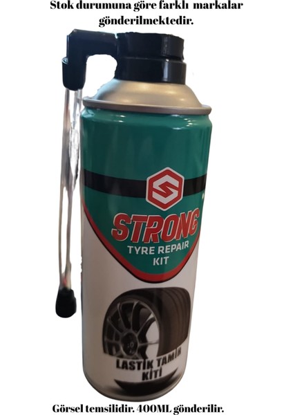 Citroen C4 Grand Picasso 2006-2007-2008-2009-2010-2011-2012-2013 Lastik Şişirme ve Tamir Kiti – 400 ml Acil Durum Lastik Tamir Spreyi