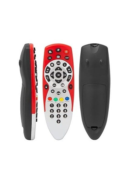 Byconners Digiturk Hd Uydu Kumandası KR0084 RT-0084 Digiturk Kirmizi Kumanda