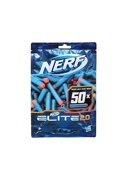Nerf 2.0 50 Dart Yedek Paketi, 50 Resmi Nerf 2.0 Dart Içerir, Tüm Nerf Atıcılarla