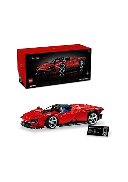 Technic Ferrari Daytona Sp3 42143, Yetişkinler Için Bir Süper Araba Modeli Yapım ve Sergileme
