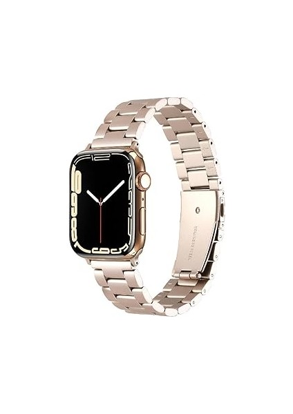 Zore Ile Uyumlu Watch 38MM/40MM Krd-93 Metal Kordon Starlight