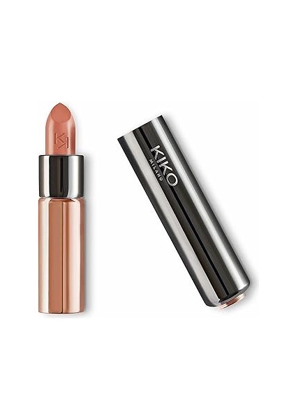 Kiko Milano Ruj - Gossamer Emotion Creamy Lipstick - 136 Sesame Crunch - Kremsi Parlak Lipstick