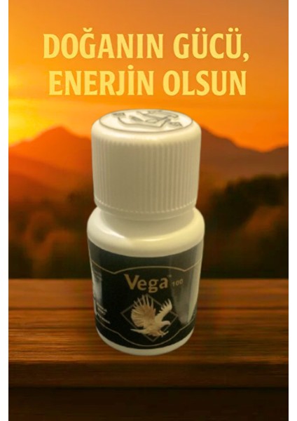 Vega 30 Kapsül Orijinal Ürün Ginsengli Çakşır Otu Exktraktlı Tribuluslu