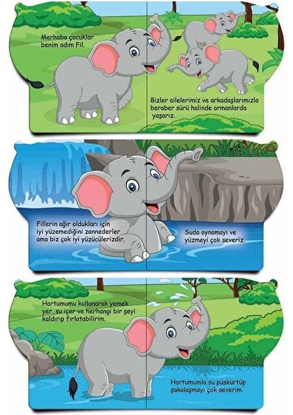 Ilk Hikaye Kitaplarım Hayvanlar Alemi 6'lı Set Hayvanlar Ilk Kitaplarım Eğitici Bebek Kitapları fırsatları