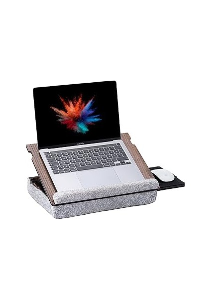 Vigo Wood - LS051 Minderli Eğim Ayarlanabilir Mousepadli Laptop Sehpası