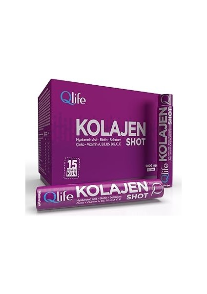 Qlife Kolajen 5000 Mg 15 x 40 ml