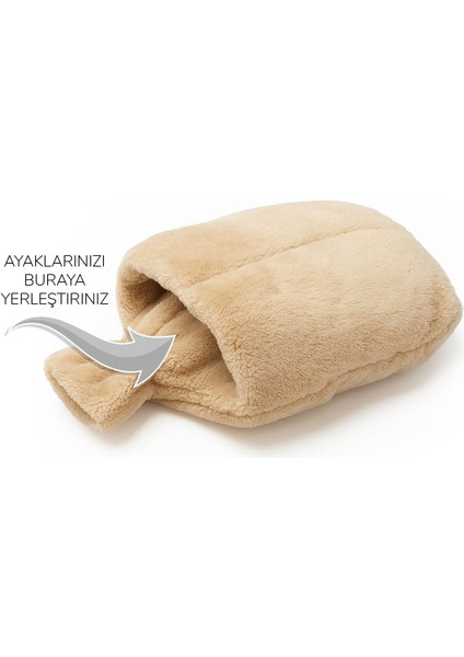 Kışlık Peluş Ayak Isıtıcı Panduf fırsatları