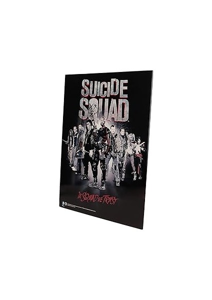 Sd Toys Suicide Squad In Squad We Trust Glass Posteri