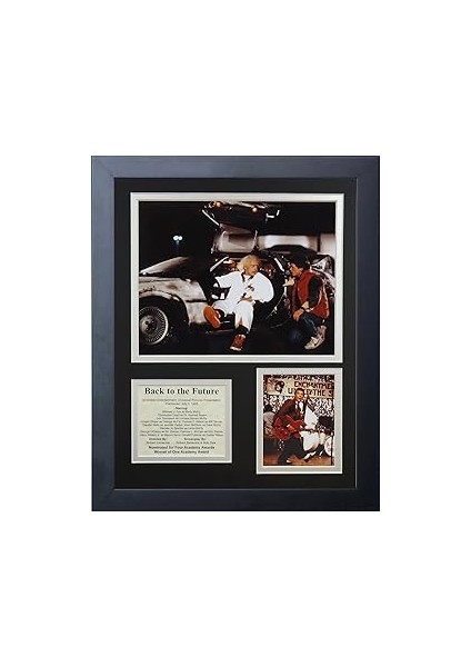 Efsaneler Kalıp Asla Geri Gelecekte Çerçeveli Fotoğraf Collage, 11 x 35,6 cm