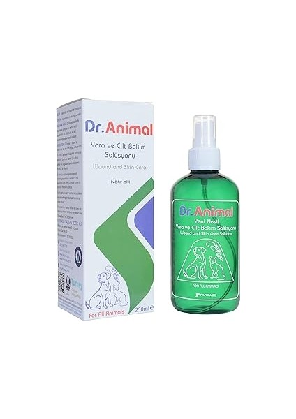 Dr. Animal Yara ve Cilt Bakım Solüsyonu 250 ml