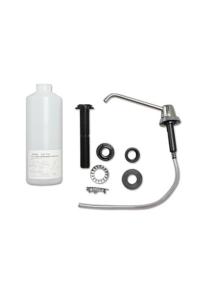 Bobrick 8226 Tezgah Üstü Sabunluk, 963 Ml, Paslanmaz Çelik