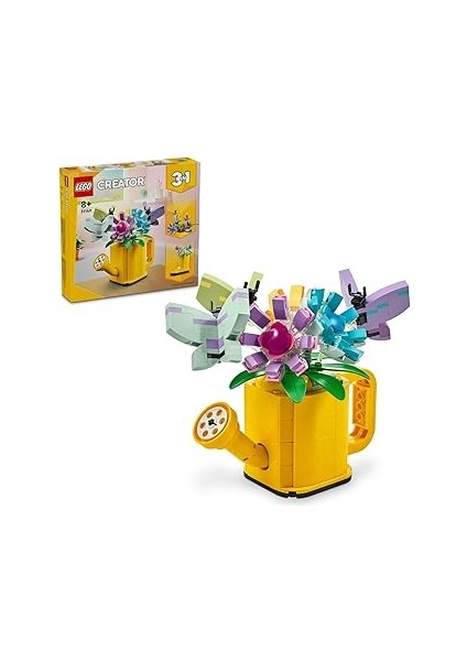 Creator 3’ü 1 Arada Sulama Kabında Çiçekler 31149-8 Yaş ve Üzeri Çocuklar Için Çizme ve Kuş Mo