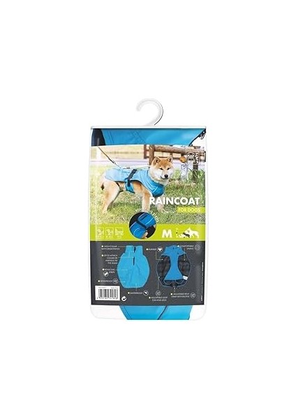 M-Pets Dog Rain Coat Yağmurluk (M)