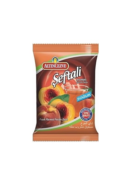 Altıncezve Şeftali Aromalı Toz Içecek - Soğuk Şeftali 450 gr