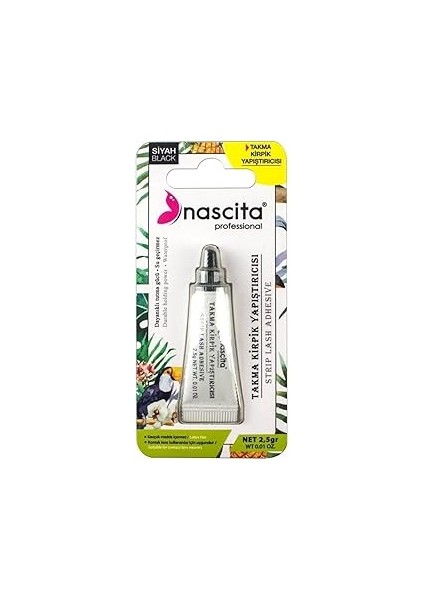 Nascita Takma Kirpik Yapıştırıcı Siyah (2.5 G)