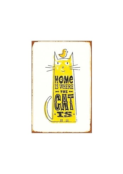 Dekolia Kuşe Kağıt Duvar Posteri Cat Is DRTR0040