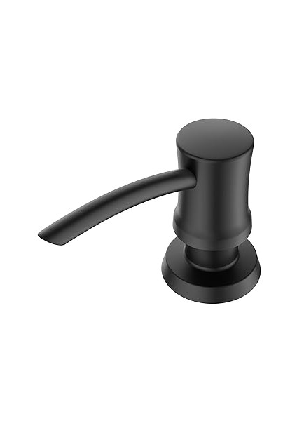 Kraus Mutfak Sabunu ve Losyon Dispenseri Mat Siyah, KSD-54MB