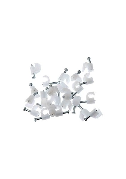 Tek-Iş Beton Çivili Kablo Tutucu, Kroşe No 1 25 Adet