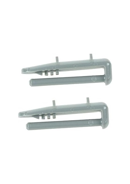 Marka Bulaşık Makinesi Için Arka Raylı Kapak, Klips (2 Adet)