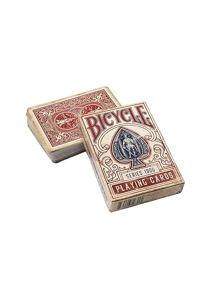 Ellusionist Bicycle 1900 Oyun Kağıdı Destesi, Kırmızı