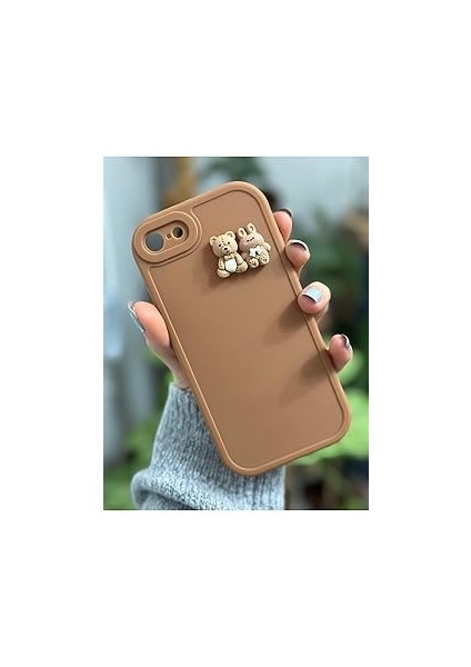 Go Aksesuar 7-8 - Se 2020 ile Uyumlu Ayıcık Kılıf