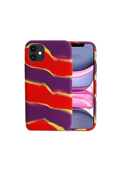 Coverzone Renkli Desenli Kılıf 12 Ile Uyumlu Baskılı Kılıf Kadife Iç Yüzey Leke Tutm