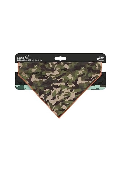 M-Pets Wild Jungle Bandana Collar (L)