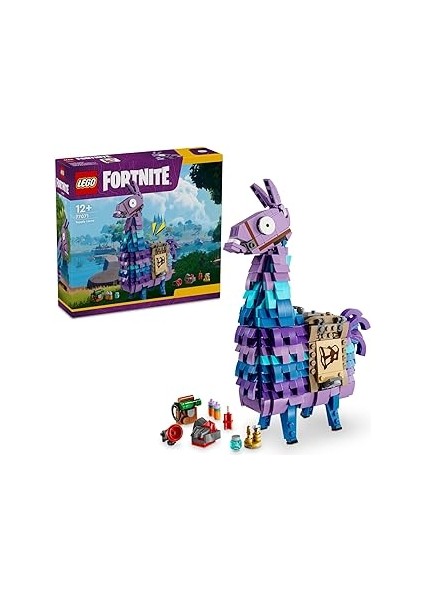 Fortnite Mühimmat Laması 77071-12 Yaş ve Üzeri Video Oyunu Sevenler Için Sergilenebilir Yaratı