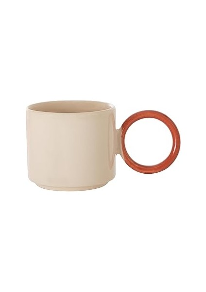 Toledo Kırmızı Kulplu Mug 184 cc