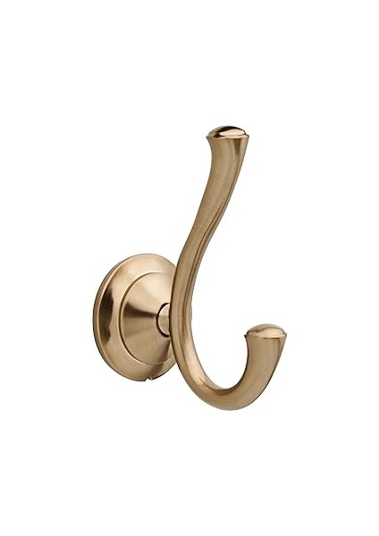 (Robe Hook, Champagne Bronze) - Delta 79435-CZ Linden Robe Hook, Champagne
