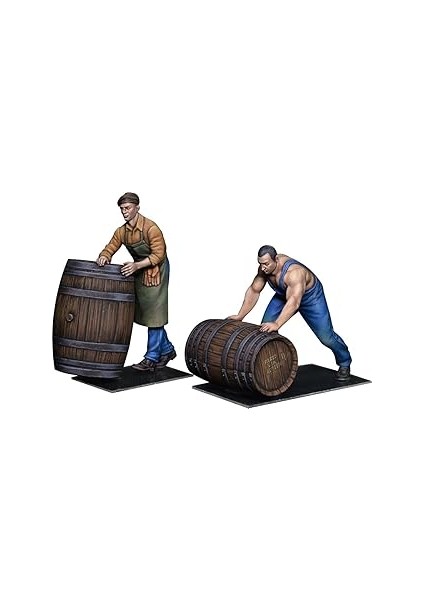 Miniart 38070 1:35 1:35 Ahşap Fıçılı Adamlar