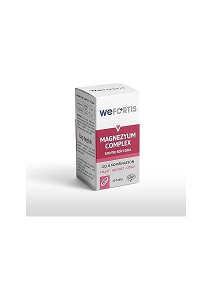 Weforti̇s Magnezyum Kompleks 3’ü 1 Arada 60 Tablet