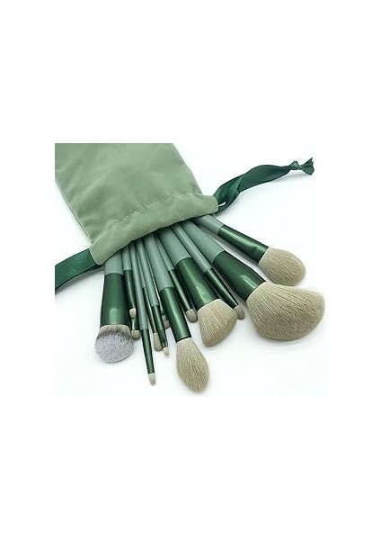 Orret 13 Parça Makyaj Fırça Seti, Fondöten, Pudra, Kapatıcı, Göz Farı, Allık, Vurgulayıcı, Kaş