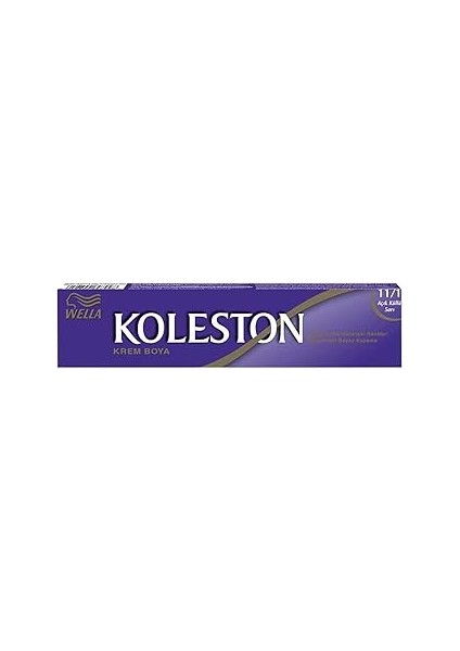 Wella Koleston Single Tüp Boya 11/1 Açık Küllü Sari