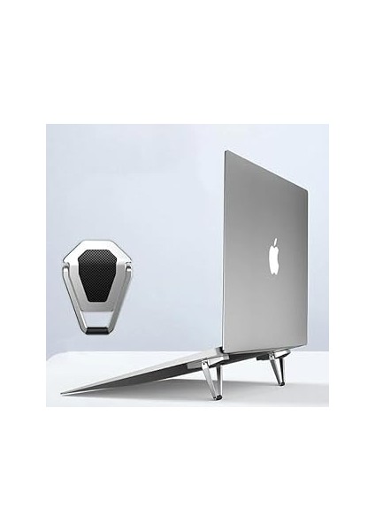 Coofbe Laptop Standı Masaüstü Laptop Tutucu Laptop Standı Portatif Yapışkanlı Laptop Standı Se