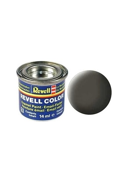 Revell - Maket Boyası Yeşilimsi Gri Mat 14 ml (32167)