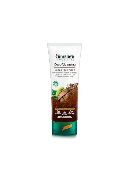 Himalaya Since 1930 Deep Cleansing Derin Temizleme Etkili Kahve Özlü Yüz Temizleyici 100 ml