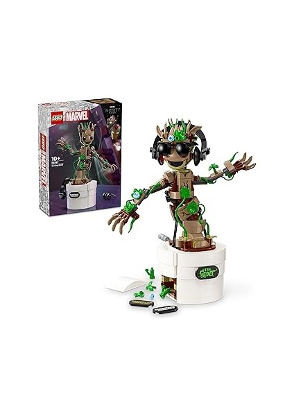 | Dans Eden Groot 76297 – 10 Yaş ve Üzeri Süper Kahraman Severler Için Hareketli Galaks