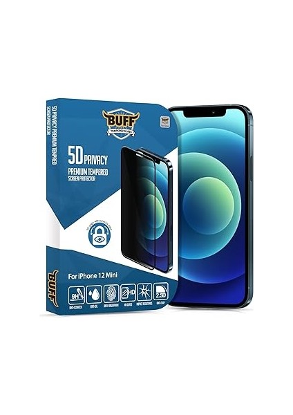 Buff Labs 12 5d Privacy Tam Kaplayan Hayalet Ekran Koruyucu
